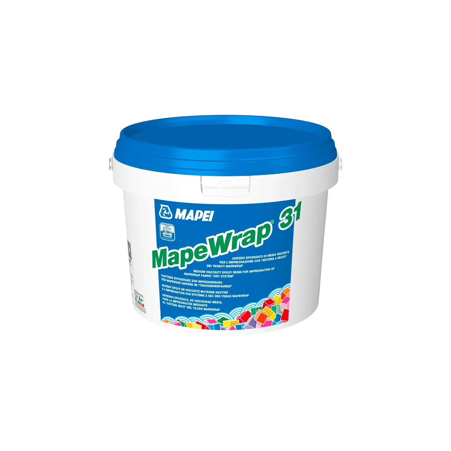 Adesivo Epossidico Bicomponente Mapewrap 31 Mapei 5Kg 2 Adesivo Epossidico Bicomponente Mapewrap 31 Mapei 5Kg - immagine 2