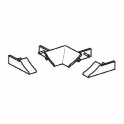 Angolo Interno E Terminali DX/SX Per BP/22 Sanibord - Profilpas