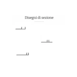 Base In Alluminio Non Adesiva 270cm Unisystem Plus Profilpas -Vendite Ediliamo base in alluminio non adesiva lunghezza 270cm tpu6 unisystem plus profilpas 2