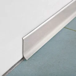 Battiscopa Acciaio Inox Satinato 200 Cm Progress Profiles BTACS