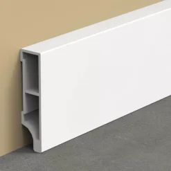 Battiscopa Bianco 240 Cm H 40 Mm Progress Profiles 4010 BTEPR