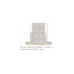 Battiscopa Filomuro Illuminato PROLIGHT METAL LINE 88/I6L/A -Vendite Ediliamo battiscopa filomuro illuminato prolight metal line 88i6la 1