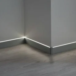 Battiscopa Filomuro Illuminato PROLIGHT METAL LINE 88/I6L/A