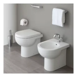 Bidet A Pavimento 51x36 Cm Flaminia Quick