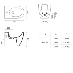 Bidet A Pavimento 55x35 Sfera 55 Catalano Bianco Opaco -Vendite Ediliamo bidet a pavimento 55x35 sfera 55 catalano bianco opaco 2
