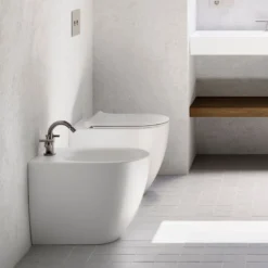 Bidet A Pavimento 55x35 Sfera 55 Catalano Bianco Opaco