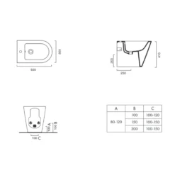 Bidet A Pavimento 55x35 Zero Catalano 9 Bidet A Pavimento 55x35 Zero Catalano -Vendite Ediliamo bidet a pavimento 55x35 zero catalano 3