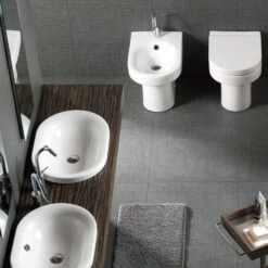 Bidet A Pavimento Hatria Daytime 56x37 Cm -Vendite Ediliamo bidet a pavimento hatria daytime 56x37 cm 6