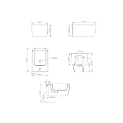 Bidet Sospeso 52x36 Cm Gsg Ceramiche Brio -Vendite Ediliamo bidet sospeso 52x36 cm gsg ceramiche brio 4