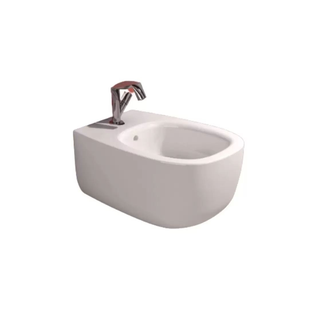 Bidet Sospeso 54x38 Cm Flaminia Bonola 3 Bidet Sospeso 54x38 Cm Flaminia Bonola - immagine 3