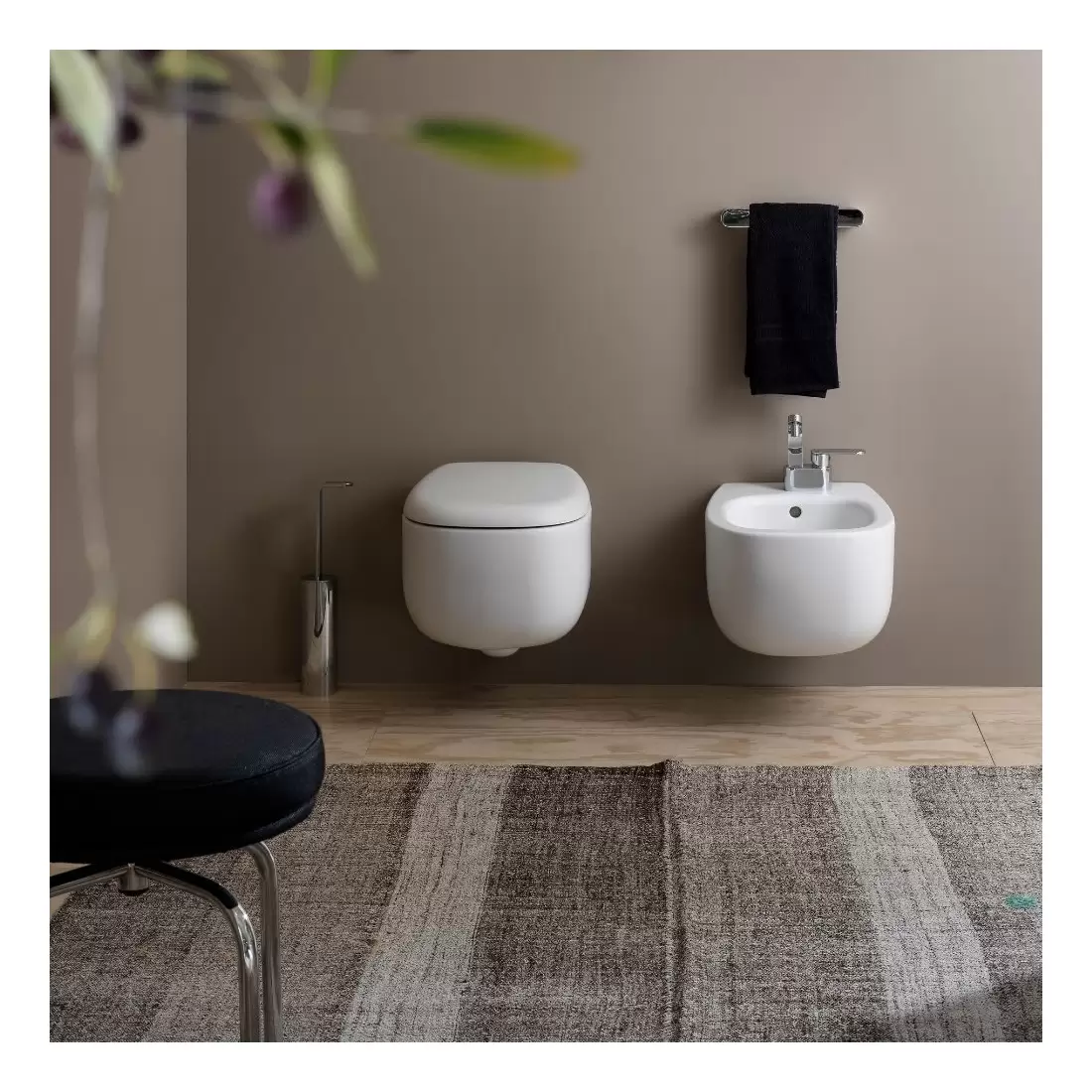 Bidet Sospeso 54x38 Cm Flaminia Bonola 1 Bidet Sospeso 54x38 Cm Flaminia Bonola