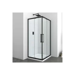 Box Doccia 70x120 Cm Nero Cristallo 6mm Orione 8 Box Doccia 70x120 Cm Nero Cristallo 6mm Orione -Vendite Ediliamo box doccia 70x120 cm nero cristallo 6mm orione aquana 1