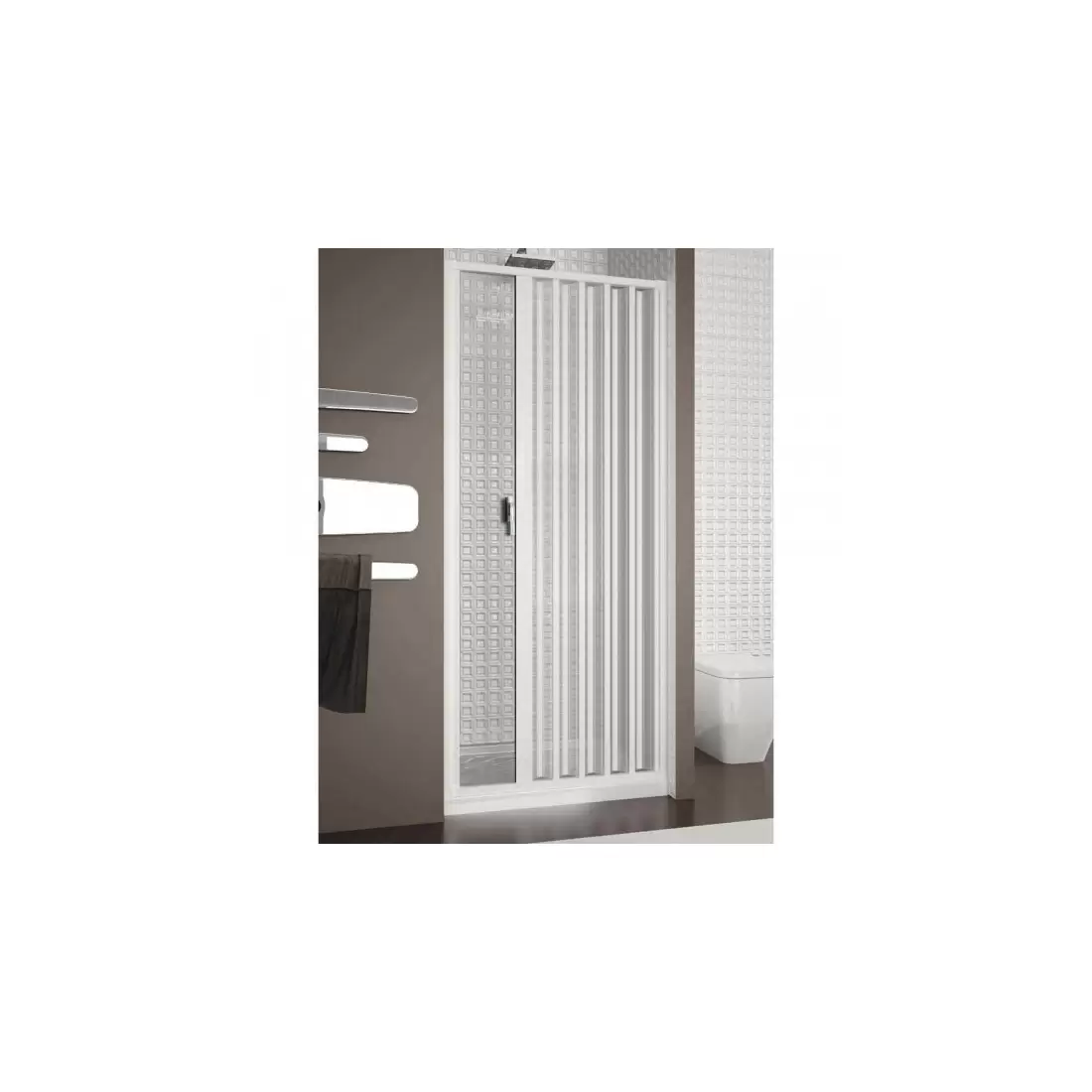 Box Doccia Nicchia Da 80 A 90cm Apertura Laterale Tokyo PVC 1 Box Doccia Nicchia Da 80 A 90cm Apertura Laterale Tokyo PVC