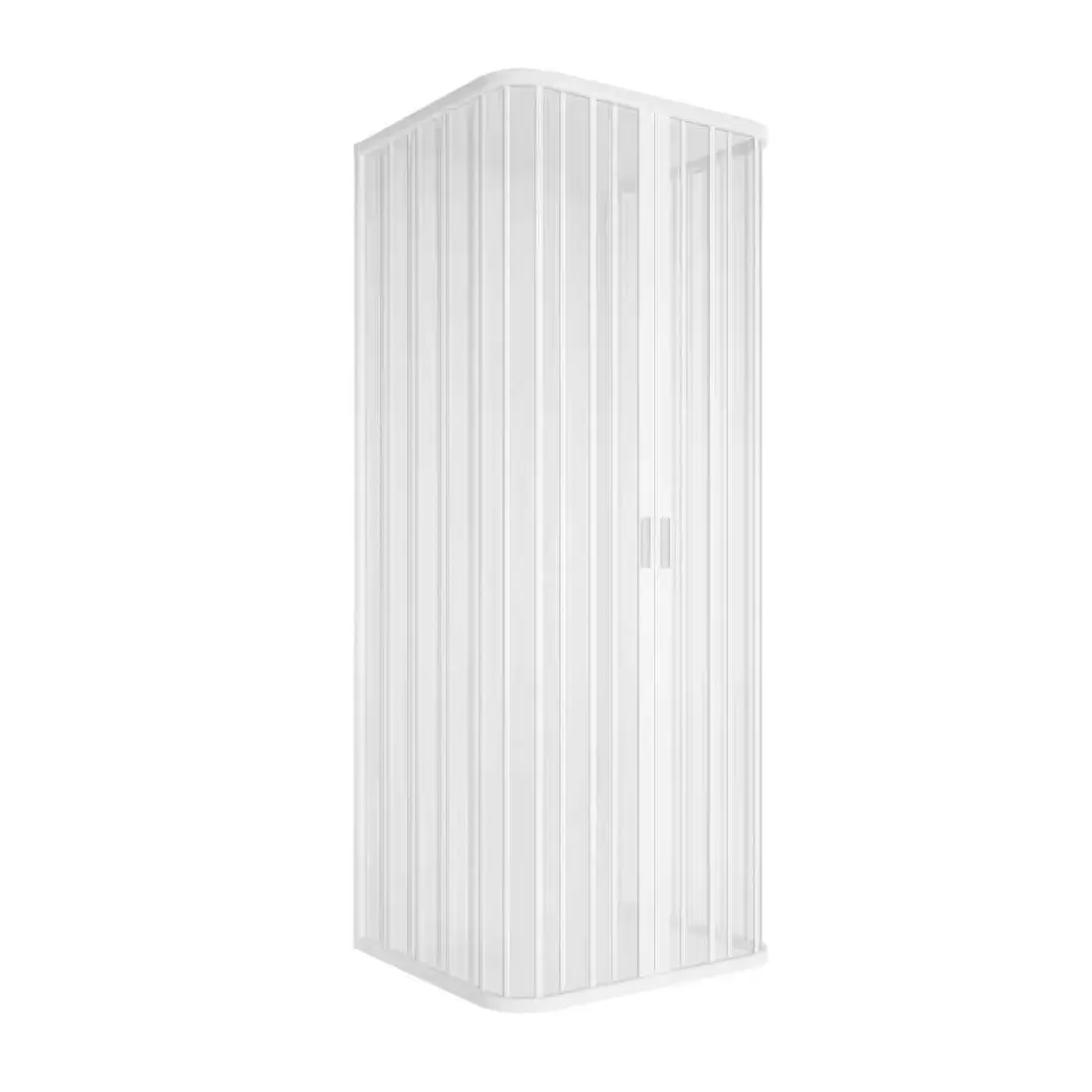 Box Doccia Tre Lati 70x100x70cm Apertura Centrale Praga PVC 3 Box Doccia Tre Lati 70x100x70cm Apertura Centrale Praga PVC - immagine 3