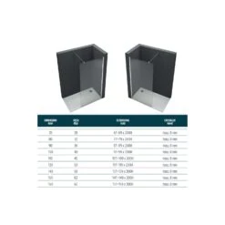 Box Doccia Walk-In Oro Satinato Cristallo 8mm Monet -Vendite Ediliamo box doccia walk in oro lucido cristallo 8mm monet 16