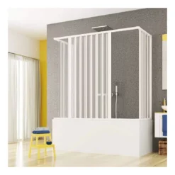 Box Vasca 70x150x70 Cm A Tre Lati Oslo PVC