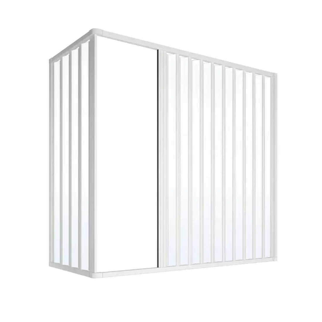 Box Vasca 70x170 Cm A Due Lati Dublino PVC 3 Box Vasca 70x170 Cm A Due Lati Dublino PVC - immagine 3