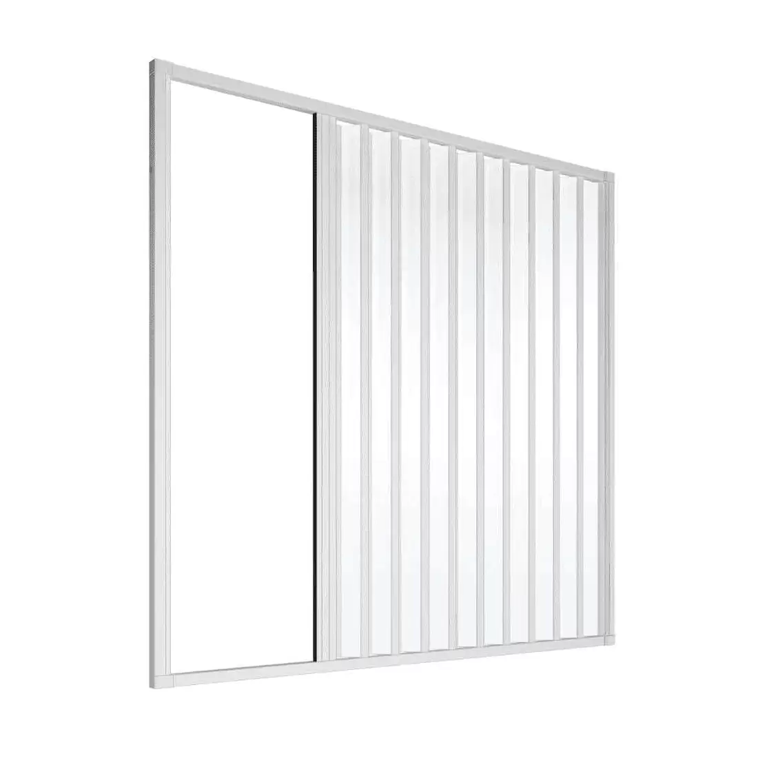 Box Vasca Per Nicchia 190 Cm A Un Lato Londra PVC 3 Box Vasca Per Nicchia 190 Cm A Un Lato Londra PVC - immagine 3