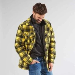 Camicia In Pile U-Power WILLOW Yellow Pepita -Vendite Ediliamo camicia in pile u power willow yellow pepita 2