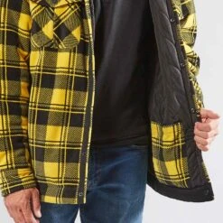 Camicia In Pile U-Power WILLOW Yellow Pepita -Vendite Ediliamo camicia in pile u power willow yellow pepita 4