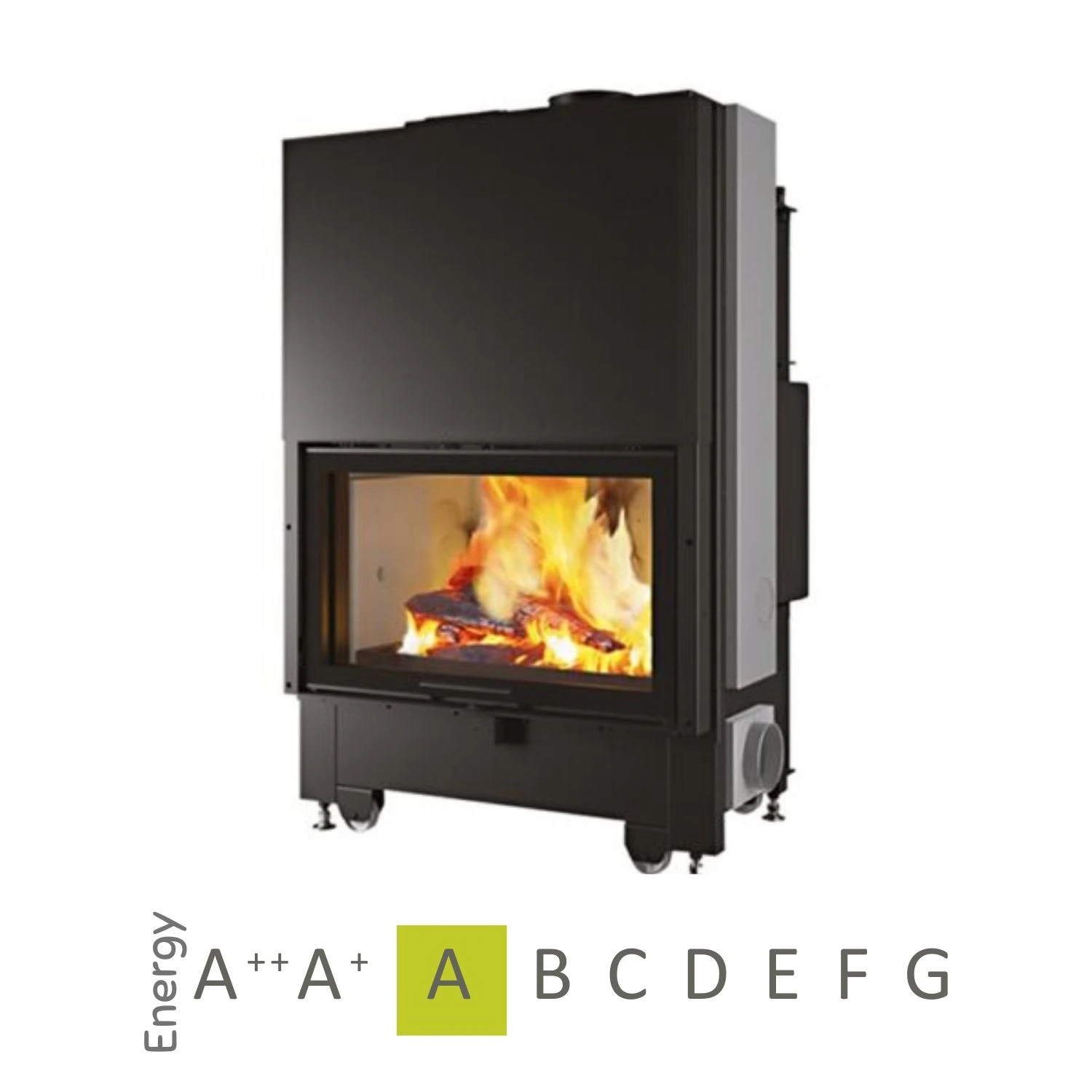 Camino A Legna Angolare Firek 1 Frontale V/F EK63 1 Camino A Legna Angolare Firek 1 Frontale V/F EK63