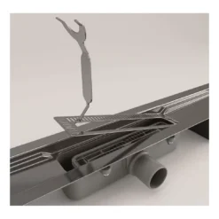 Canaletta Doccia 70cm PP Drain Aqua Profilpas 22101 7 Canaletta Doccia 70cm PP Drain Aqua Profilpas 22101 -Vendite Ediliamo canaletta doccia 70cm pp drain aqua profilpas 22101 2