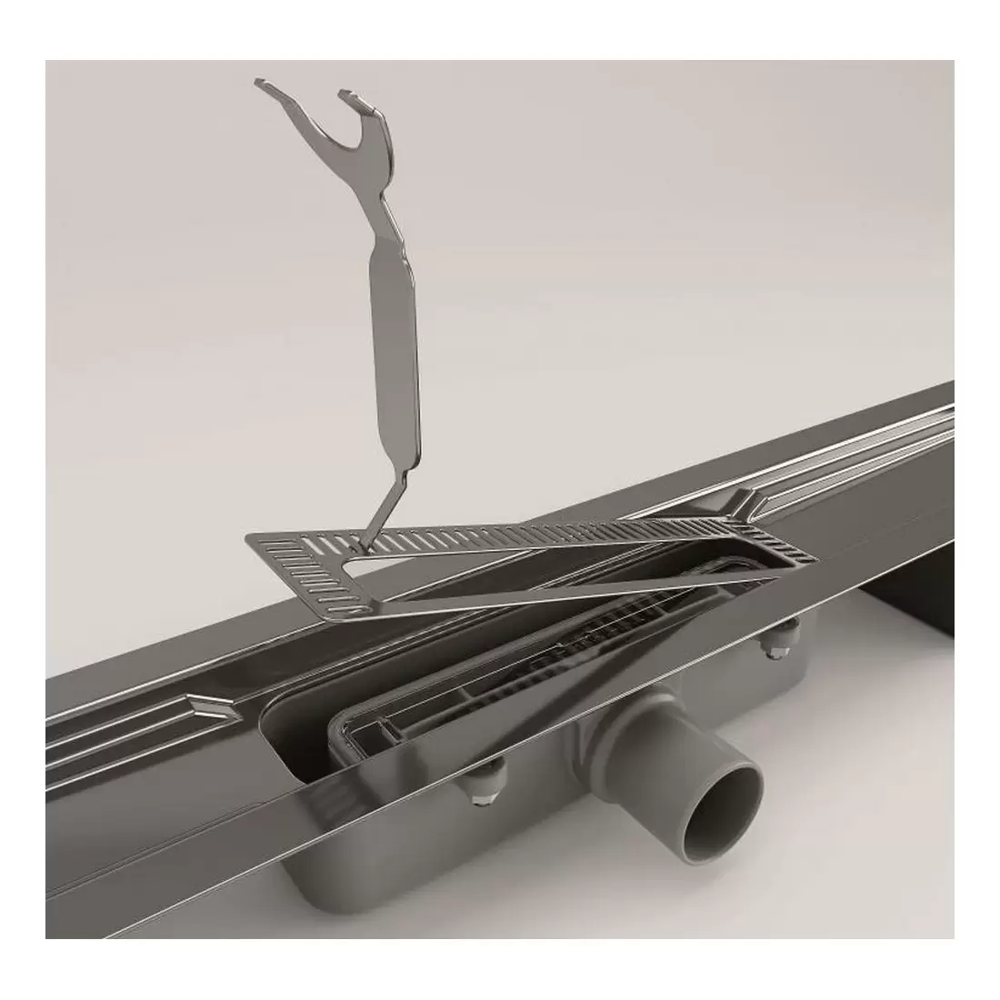 Canaletta Doccia 80cm PP Drain Aqua Profilpas 22102 3 Canaletta Doccia 80cm PP Drain Aqua Profilpas 22102 - immagine 3