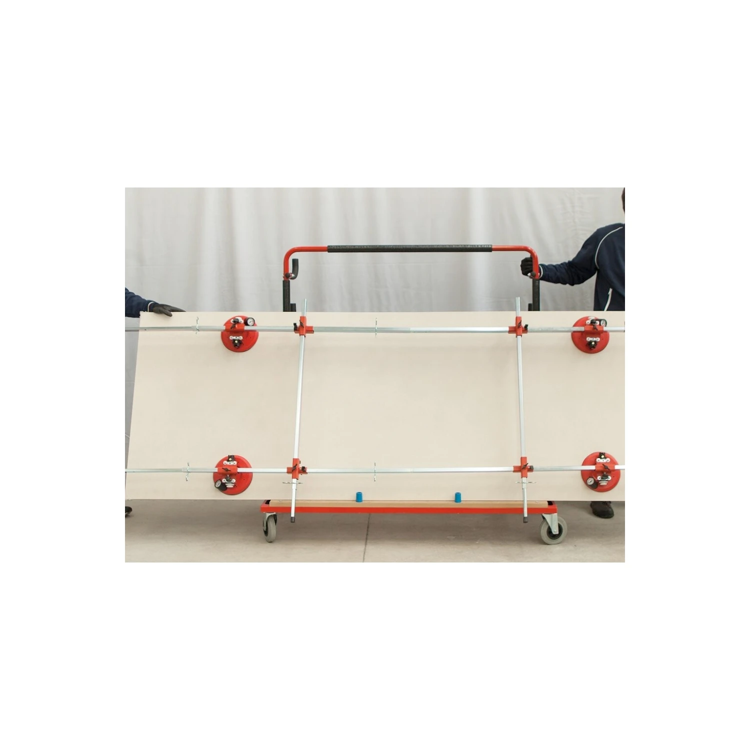 Carrello GOAL EVO Per Trasporto Lastre Di Grande Formato - Montolit 2 Carrello GOAL EVO Per Trasporto Lastre Di Grande Formato - Montolit - immagine 2