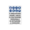 Cartello Protezione Personale 43x68cm 30360 FT -Vendite Ediliamo cartello protezione personale 43x68cm 30360 ft