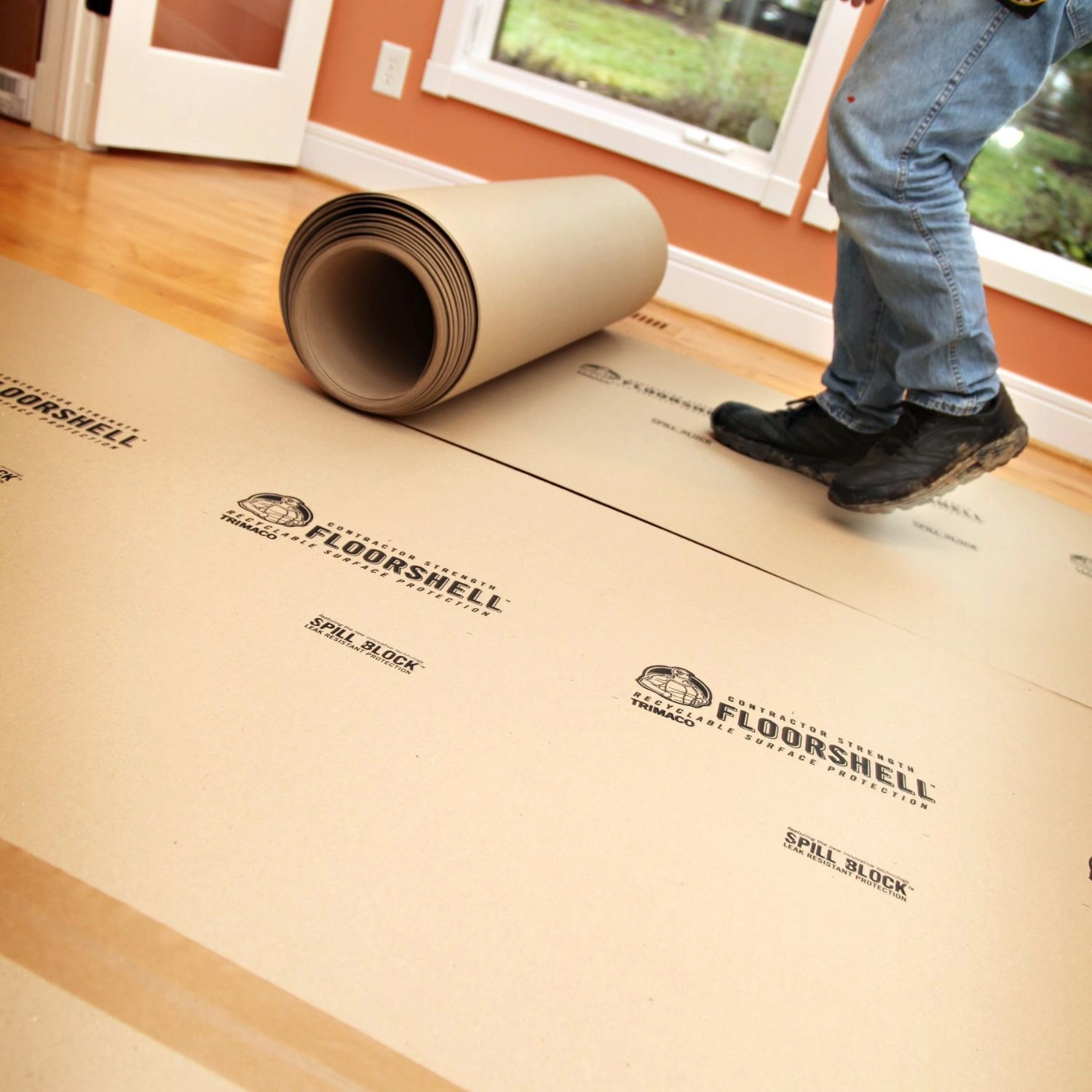 Cartone Per Protezione Delle Superfici Floorshell Trimaco 2 Cartone Per Protezione Delle Superfici Floorshell Trimaco - immagine 2