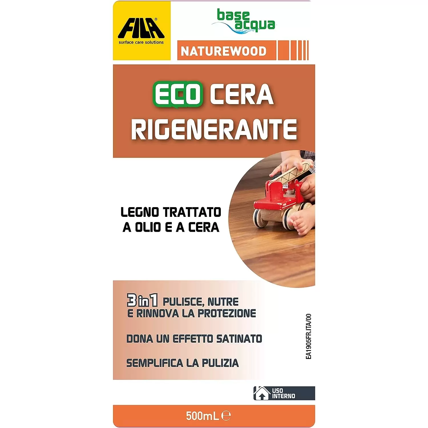 Cera Rigenerante Legno Naturewood Eco Fila 2 Cera Rigenerante Legno Naturewood Eco Fila - immagine 2