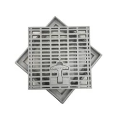 Chiusino A Griglia PVC Completo Di Telaio Dakota