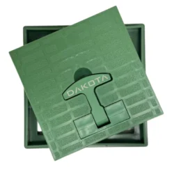 Chiusino In PVC Con Telaio 30x30cm Verde Dakota