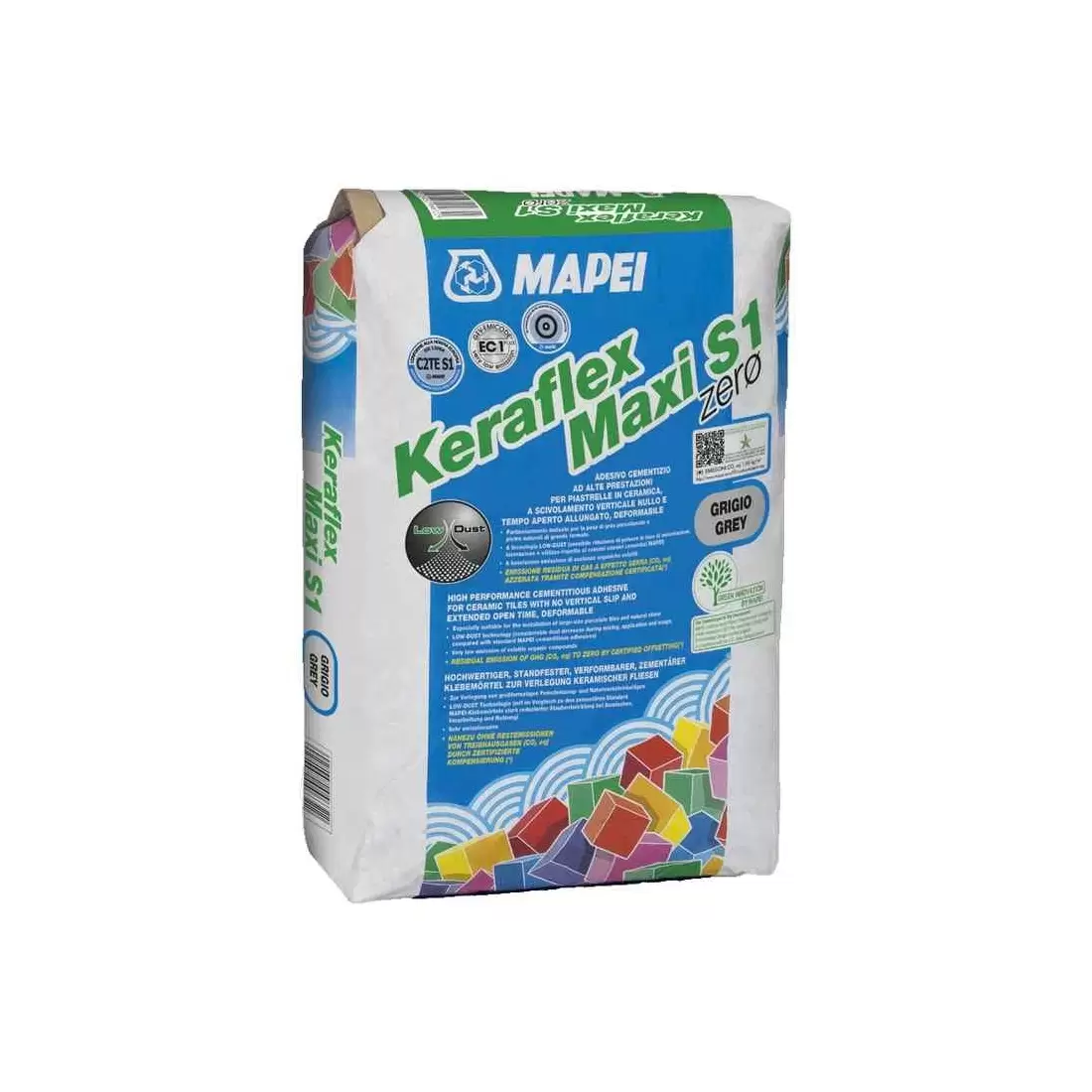 Collante Grigio Keraflex Maxi S1 Zero 25Kg 1 Collante Grigio Keraflex Maxi S1 Zero 25Kg