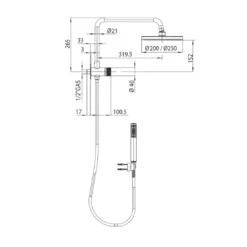Colonna Doccia Bossini H89410 -Vendite Ediliamo colonna doccia bossini h89410 3