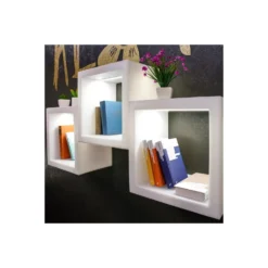 Cubo Espositore 45x29 Cm In Polietilene Kloris -Vendite Ediliamo contenitore a cubo componibile pop up kloris 9