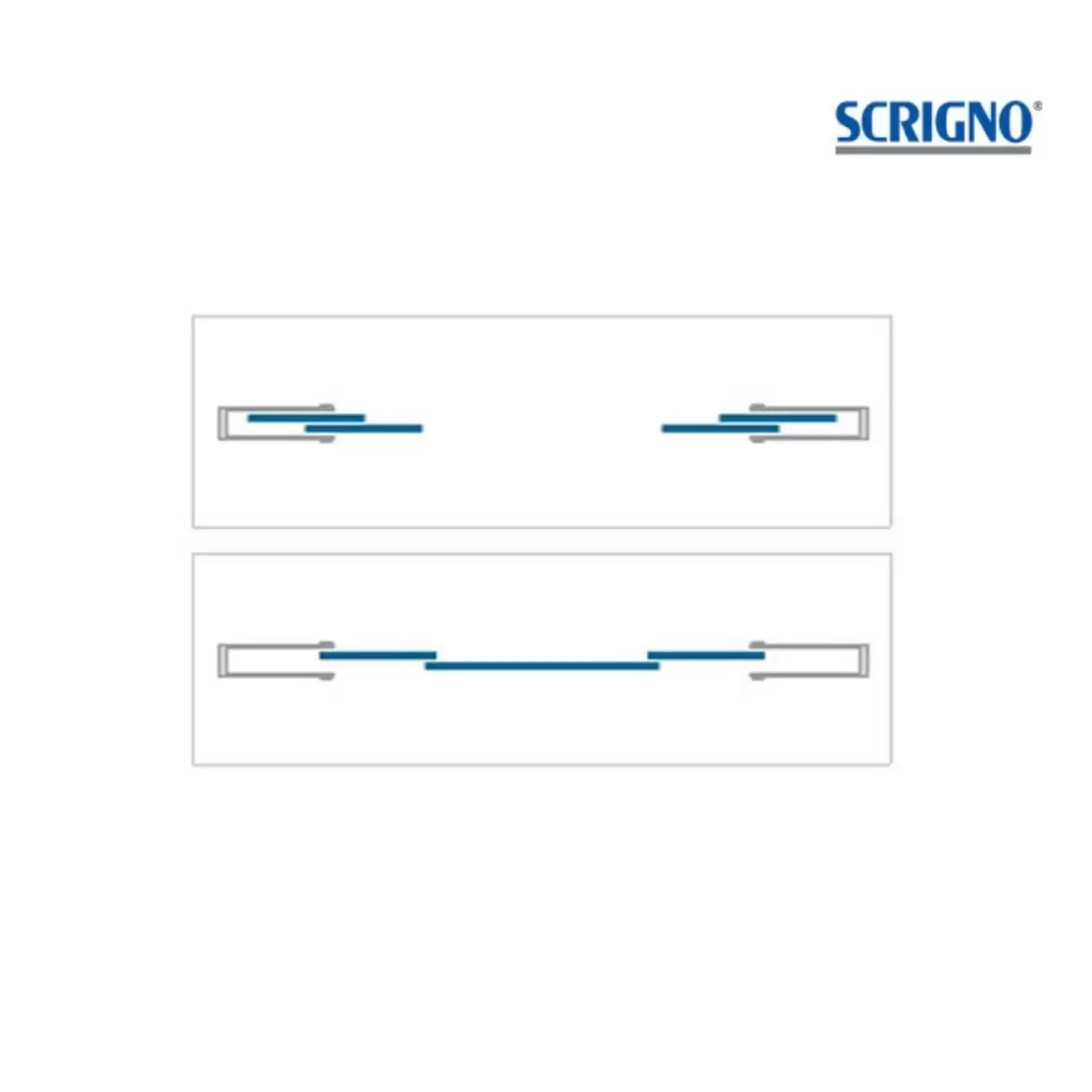 Controtelaio Anta Doppia Cartongesso 190mm Granluce Scrigno 5 Controtelaio Anta Doppia Cartongesso 190mm Granluce Scrigno - immagine 5