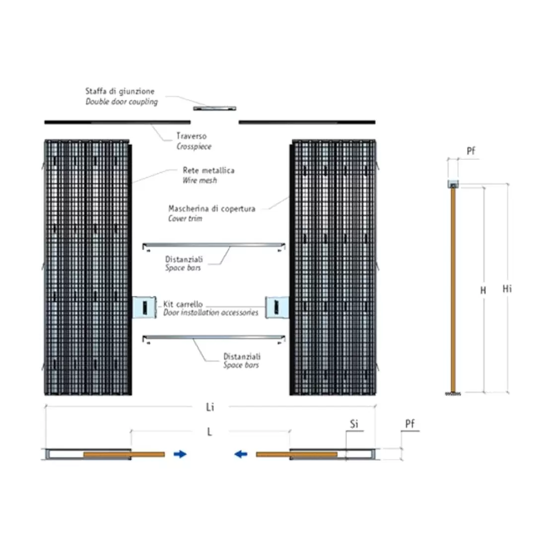 Controtelaio Anta Doppia Intonaco 125 Mm Essential Scrigno 2 Controtelaio Anta Doppia Intonaco 125 Mm Essential Scrigno - immagine 2