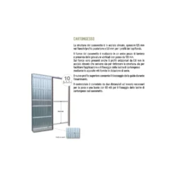 Controtelaio Scrigno Cartongesso 100mm ScrignoTech Anta Unica 6 Controtelaio Scrigno Cartongesso 100mm ScrignoTech Anta Unica -Vendite Ediliamo controtelaio anta unica cartongesso 100mm scrignotech scrigno 1