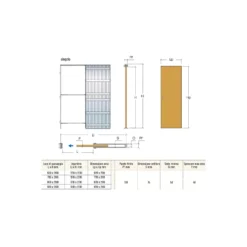 Controtelaio Scrigno Cartongesso 100mm ScrignoTech Anta Unica 7 Controtelaio Scrigno Cartongesso 100mm ScrignoTech Anta Unica -Vendite Ediliamo controtelaio anta unica cartongesso 100mm scrignotech scrigno 2