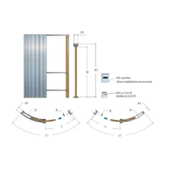 Controtelaio Curvo Cartongesso 125mm Orbitale Scrigno -Vendite Ediliamo controtelaio curvo cartongesso 125mm orbitale scrigno 3