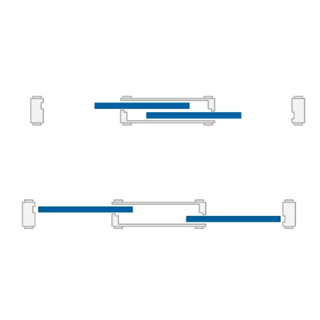 Controtelaio Scrigno Per Ambienti Adiacenti Pratico Platinum 2 Controtelaio Scrigno Per Ambienti Adiacenti Pratico Platinum - immagine 2