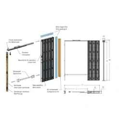Controtelaio Porta In Vetro Anta Unica Intonaco Remix Scrigno -Vendite Ediliamo controtelaio porta in vetro anta unica intonaco remix scrigno 3