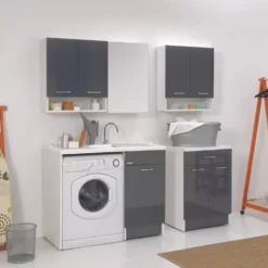 Coprilavatrice Con Cestello Portabiancheria 106x60x89h Cm Celeste Duo Colavene Vasca A SX 9 Coprilavatrice Con Cestello Portabiancheria 106x60x89h Cm Celeste Duo Colavene Vasca A SX -Vendite Ediliamo coprilavatrice con cestello portabiancheria 106x60x89h cm celeste duo colavene vasca a sx 4