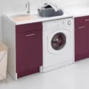 Coprilavatrice Con Cestello Portabiancheria 106x60x89h Cm Melanzana Duo Colavene Vasca A SX -Vendite Ediliamo coprilavatrice con cestello portabiancheria 106x60x89h cm melanzana duo colavene vasca a sx