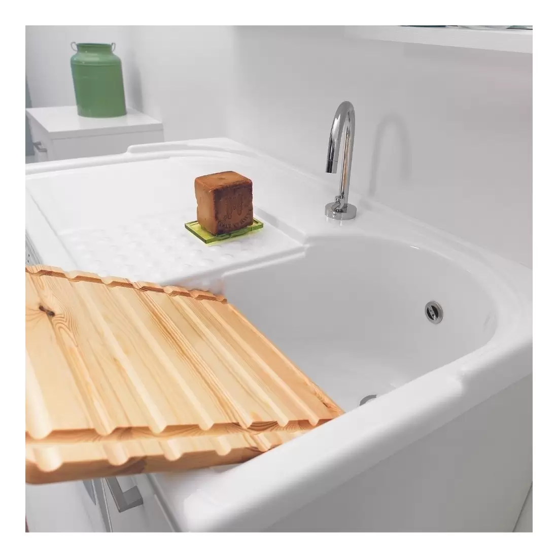 Coprilavatrice Con Lavapanni 106x50cm Vasca Dx Colavene 4 Coprilavatrice Con Lavapanni 106x50cm Vasca Dx Colavene - immagine 4