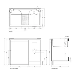Coprilavatrice Con Lavapanni 106x60cm Vasca Sx Colavene 8 Coprilavatrice Con Lavapanni 106x60cm Vasca Sx Colavene -Vendite Ediliamo coprilavatrice con lavapanni 106x60cm vasca sx colavene 3
