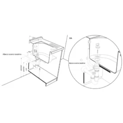 Coprilavatrice Con Vasca A DX 130x66.5x89h Cm Melanzana Portabiancheria Active Wash Colavene -Vendite Ediliamo coprilavatrice con vasca a dx 130x665x89h cm melanzana portabiancheria active wash colavene 5