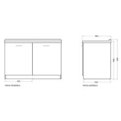 Coprilavatrice Con Vasca A DX 130x66.5x89h Cm Melanzana Portabiancheria Active Wash Colavene -Vendite Ediliamo coprilavatrice con vasca a dx 130x665x89h cm melanzana portabiancheria active wash colavene 6