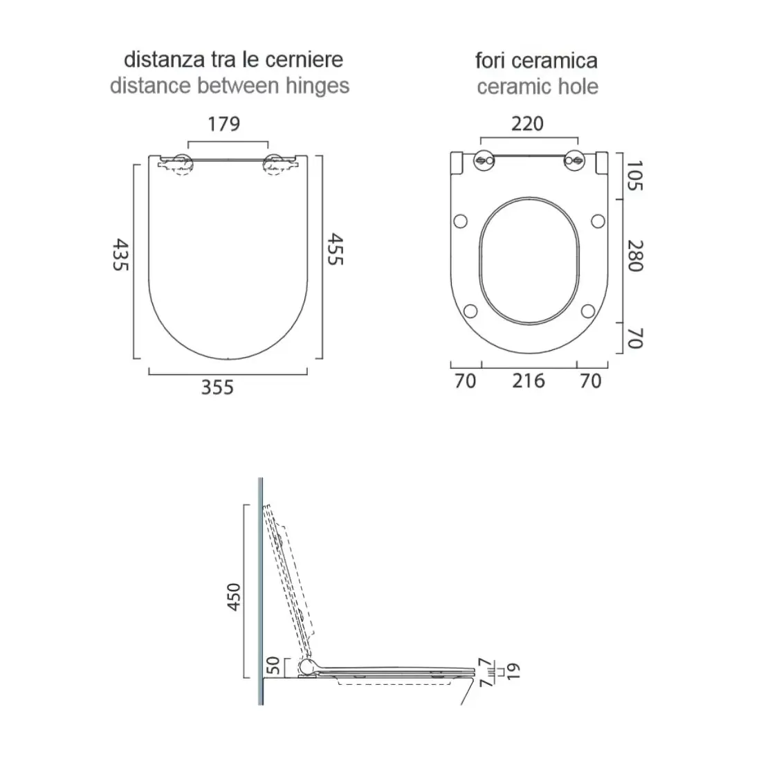 Copriwater Catalano Soft-close Plus Sfera | Zero SCSTP 2 Copriwater Catalano Soft-close Plus Sfera | Zero SCSTP - immagine 2